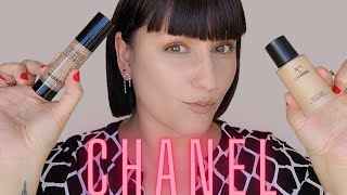 CHANEL FOUNDATION COMPARISON What is the difference between these two foundation [upl. by Biddy437]