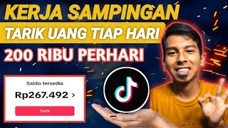 Kerja Sampingan Bisa Tarik Uang 200 Ribu per hari Dari Tiktok Affiliate PART1 [upl. by Swerdna]