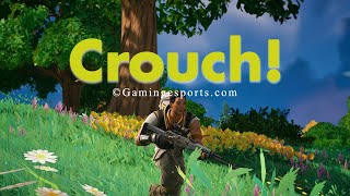 How to Crouch in Fortnite [upl. by Krm161]