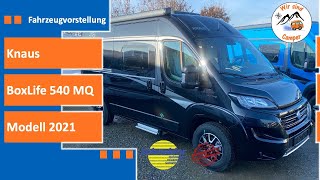 Knaus BoxLife 540 MQ Modell 2021  Schneider Caravaning [upl. by Uoliram374]