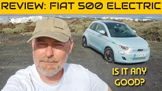 Fiat 500 Electric  Review and Drive [upl. by Ardle]