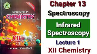 Basic Concept of Spectroscopy and IR Spectroscopy Lecture 1 [upl. by Ettelrats]