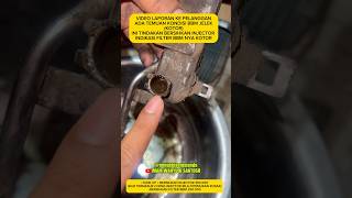 BBM KOTOR DI SALURAN INJECTOR bengkelsolusianda honda [upl. by Helban]