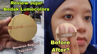 Review Jujur Bedak lumecolors [upl. by Yerhcaz]