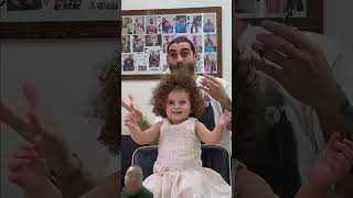 So cute love kreikhassan dance baby hairstyle family music animation funny [upl. by Htiekel912]