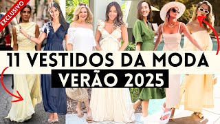 🔴COMO USAR OS 11 VESTIDOS DA MODA NO VERÃO 2025 [upl. by Dorrehs]