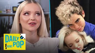 Dove Cameron Tears Up Remembering Cameron Boyce  Daily Pop  E News [upl. by Eremaj]