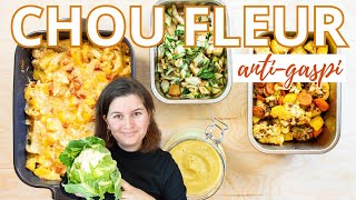 Ne jetez plus  On cuisine le choufleur en ENTIER [upl. by Assiluy]