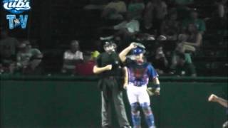 Umpire Ejects Daytona Cubs Music Man Derek Dye [upl. by Valentia]