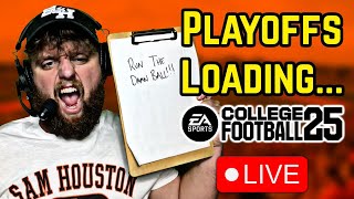 NCAA FOOTBALL 25 DYNASTY  BACK TO THE PLAYOFFS Sam Houston State Dynasty CFB25 NCAAFootball [upl. by Messere]