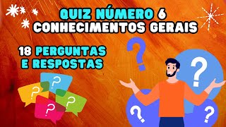 ✔QUAL É O PAÍS MAIS DENSAMENTE POVOADO DO MUNDO QUIZ NÚMERO 6 DE CONHECIMENTOS GERAIS [upl. by Atimad]