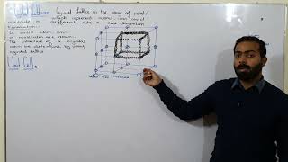 Crystal lattice  ch4  11th class Chemistry [upl. by Asli847]