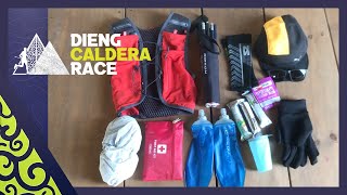 Mandatory Gear trail run category 21K Dieng Caldera Race 2024 [upl. by Esther]