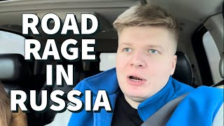 ROAD RAGE IN RUSSIA  BLOCKED ROADS [upl. by Robinetta]