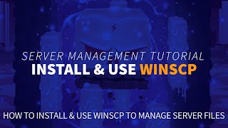 How to Install amp Use WinSCP to Manage Server Files [upl. by Auqenwahs609]