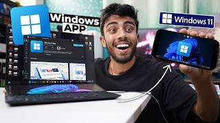 Microsoft New Windows APP🔥 Run Windows 11 on AndroidIOS  Testing Games amp Apps⚡ [upl. by Liatris]