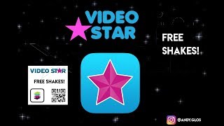 FREE VIDEO STAR QR CODES 10 Shakes PLUS TUTORIAL [upl. by Ariec]