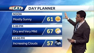 Unseasonable warmth Wednesday rain returns Thursday [upl. by Meter]