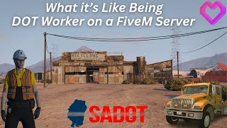 What Its Like Being DOT Worker on a FiveM Server GONE WRONG  GTA RP [upl. by Tamara]