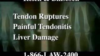 Levaquin Linked to Tendon Ruptures and Tendonitis [upl. by Anhaj]