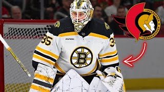 Linus Ullmark Highlights  Welcome to the Ottawa Senators [upl. by Elimaj]