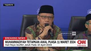 Muhammadiyah Tetapkan Awal Puasa 11 Maret 2024 [upl. by Willie939]