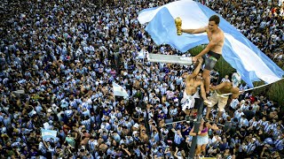 Argentinische Fans feiern bis in den Morgen  AFP [upl. by Virgilio698]