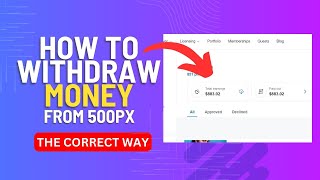 🔥How to Withdraw Money from 500px to Your Bank Account [upl. by Russian637]