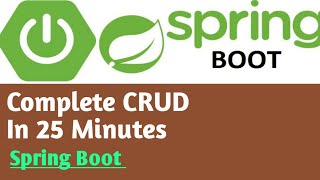 Spring Boot CRUD  GetMapping  PostMapping DeleteMapping amp PutMapping  7  Spring Boot Hindi [upl. by Howe]