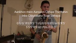 Dil Mera Churaya Kyun Keyboard and Saxophone Cover [upl. by Jaret218]