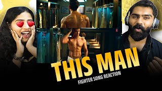 Fighter Heer Aasmani Song Reaction  Hrithik is looking sooo 🔥🔥 [upl. by Crispa]