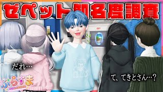 ２年経っても名前を覚えてくれてる人はいるのかぷらすま４人で知名度調査した結果！？【ゼペット  ZEPETO】 [upl. by Daza]