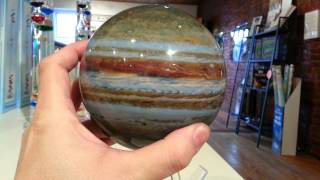 MOVA solar spinning Jupiter globe [upl. by Jaenicke]