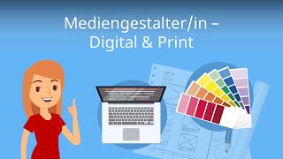 Mediengestalter Digital und Print  Ausbildung Aufgaben Gehalt [upl. by Amer]