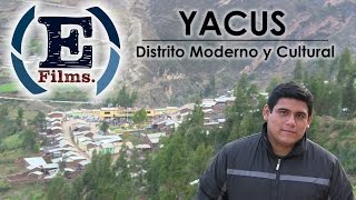 YACUS  DISTRITO MODERNO Y CULTURAL Documental HD [upl. by Lopes]