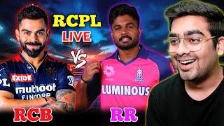 LIVE RCB Vs RR RCPL AUCTION RC 24 Hard Mode Real Cricket 24 [upl. by Sirovat]