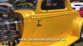 1934 Yellow Ford Coupe  wwwCARSofAUSTRALIAcomau [upl. by Inot]