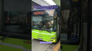 SBST SMB3042U Ulu Pandan Depot Man A22 E5 Batch 2 Cameo to Bus Svc 154  AugLikeMRTAndBus [upl. by Acinoj]