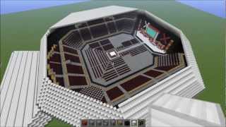 WWE Raw Arena  Minecraft [upl. by Egor265]