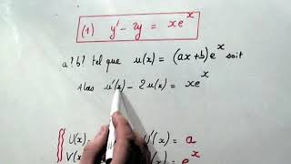 Solution dune équation différentielle avec exponentielle [upl. by Schaper]