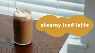 Why I Steam Milk for Iced Lattes [upl. by Rolanda]