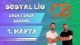 Sosyal Lig 1Hafta Analizleri sosyallig sosyalligkadro süperlig [upl. by Yroger]