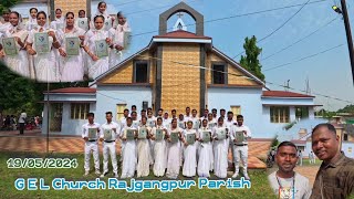 holy confirmation vlog rajgangpurrajgangpur gel church rourkela odisha soyvlogs [upl. by Cash]