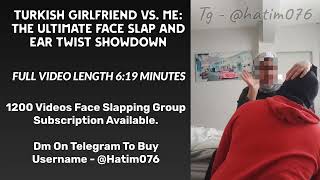 Turkish Girlfriend vs Me The Ultimate Face Slap and Ear Twist Showdown [upl. by Mishaan]