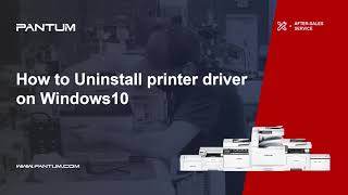 How to Uninstall printer drivers on Windows10 [upl. by Hallee]