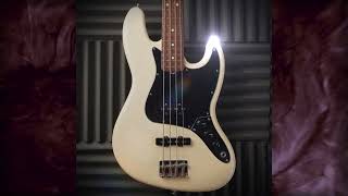 Rock Blues Bass backing track jam D [upl. by Ayotahs]