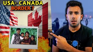 Why Indians cross Canada USA Border Illegal Immigration Ends [upl. by Haslam]