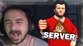 DER SCHLECHTESTE SERVER IN GTA RP🏆👎 [upl. by Cornish]