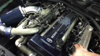 Mercedes Benz E class Supra engine 2JZ swap [upl. by Head332]