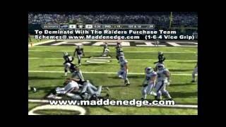 Madden 2012How To Dominate With The Raiders8 Picks In One Game 164 Vice Grip Wow [upl. by Bradski]